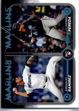 2024 Topps Update #US185 Jhonny Pereda / Emmanuel Ramirez RC, RCOM Miami Marlins