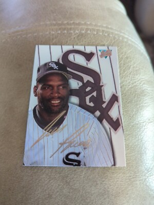 1993 Leaf Studio Tim Raines #215 Chicago White Sox