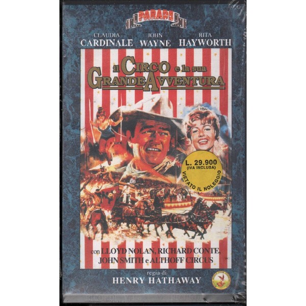 Der Zirkus Und Sein GroßEs Abenteuer Vhs Henry Hathaway Univideo - PAR169 Ver...-image