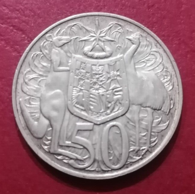 AUSTRALIA 50 cents 1966 COIN SILBER | eBay