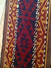 Magnificent Rare Long "41 Feet" Wool Handmade Turkish Tapestry Runner 500"X10"