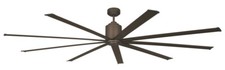 Ventamatic ICF96WLORB Big Air 96" Industrial Ceiling Fan, 9 Blades 6 Speed