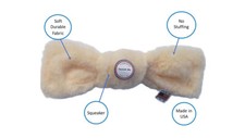 Made in USA Dog Tug Knot Toy No Stuffing with Squeaker - Large Toy 13"x4"