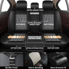 Fundas Para Asientos De Kia Sorento IV (2020-2025) – Juego Completo 5 Plazas, Cuero PU, Impermeables