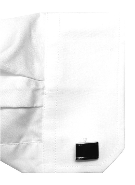 Herren Hemd SLIM Mit Verdeckter Knopfleiste - Cremig