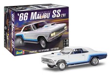 1966 Chevrolet Malibu SS 2N1 1:24 Plastic Model Kit MONOGRAM
