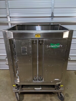 Conecraft 1000L Stainless Steel BioProcess Biocontainer Bin Tote w/ Load Cells
