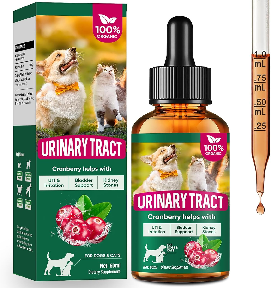 Image showcasing Cat Urinary Tract Infection Medication OIMMAL Urinary Tract