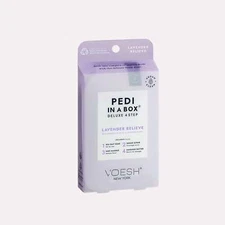 Voesh Pedi In A Box Deluxe 4 Step Pedicure Lavender Relieve (Pack Of 50)