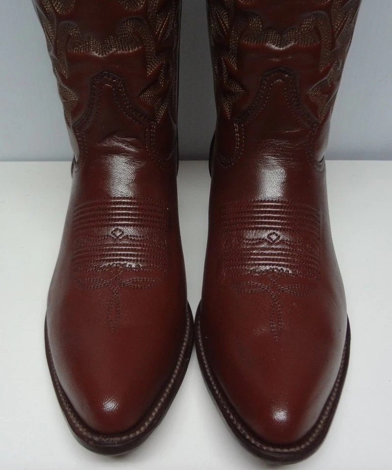 Men's Denver cowboy boots genuine leather western C203 - Image 2 of 4