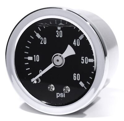 Öldruckmanometer Öldruckanzeige schwarz ÖL für HD Harley Davidson Hot Rod Custom