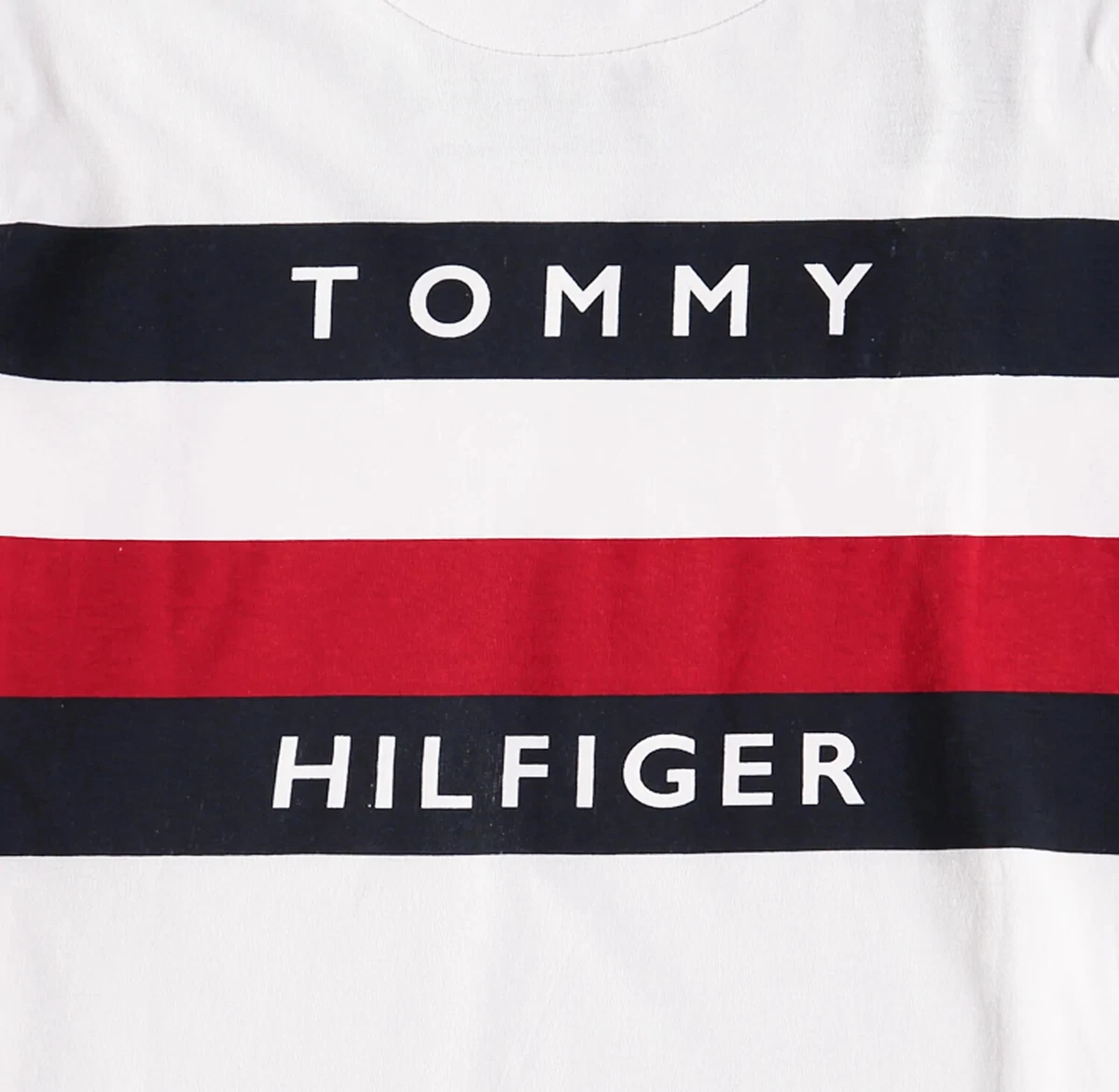 Long Sleeve NWT Classic T-Shirt Logo eBay 12-14 TOMMY Boys | HILFIGER M White Bright