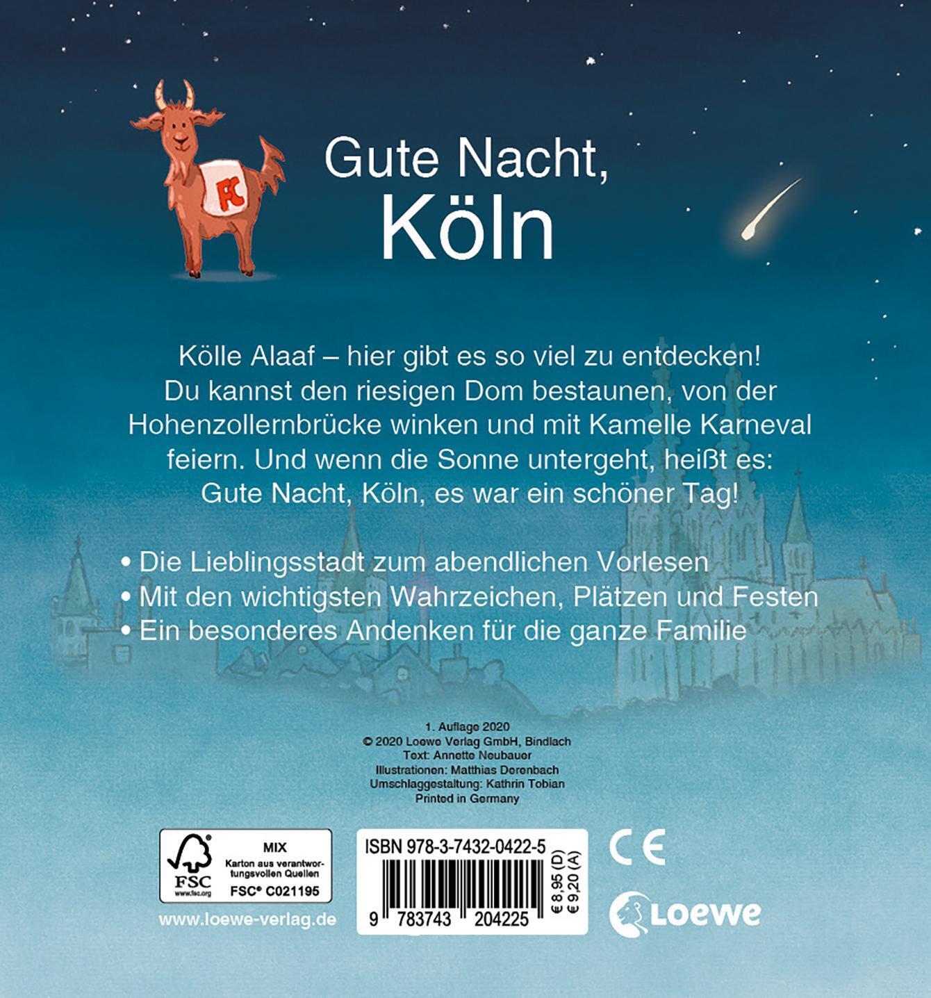 Thumbnail - Gute Nacht, Köln | Annette Neubauer | Buch | Gute Nacht,