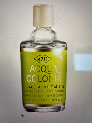   ACQUA COLONIA PARFUM-MINIATUR   LIME & NUTMEG  No.4711   8ml   NEU & OVP
