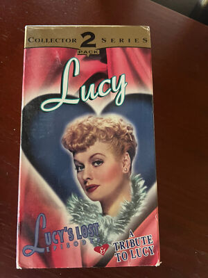 I Love Lucy VHS 2 Pack Collector Series Lucy's Lost Episodes  Vintage VHS Tapes