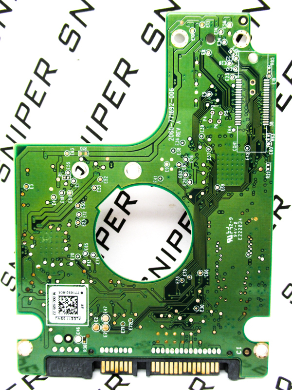 Disque Dur Western Digital 2.5″ – PCB 200931 – 2060-771692-005 REV A – Occasion