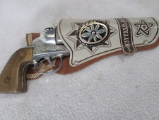 Vintage 1950's Mattel Fanner 50  Buffalo Bill leather holster parts 
