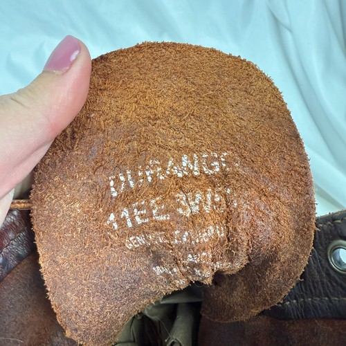Vintage Durango Herren Vollleder Packer Stiefel Braun Rot Größe 11 EE WEITE Cowboy - Bild 7 von 12