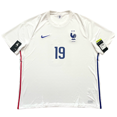 Nike France FFF 2020 Away Men's Size 2xl Vapor Match Soccer Jersey