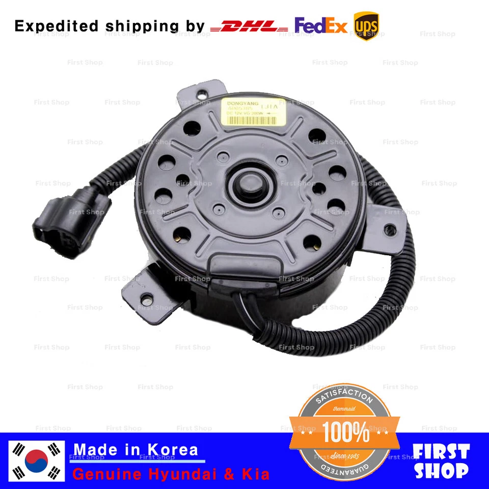 253863R200 Genuino OEM Radiador Ventilador Motor para Hyundai Sonata 2010-2013 Foto 2 de 3