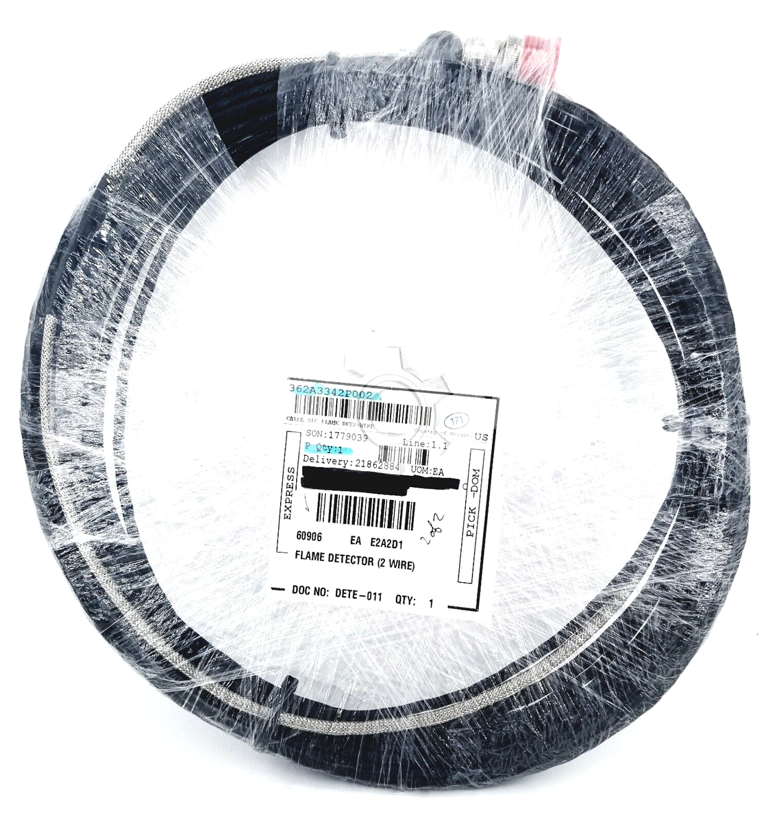 General Electric 362A3342P002 Flame Detector Cable OEM Spare General Electric 362A3342P002 Flame Detector Cable OEM Spare