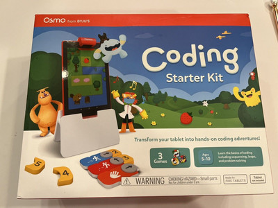 Osmo Coding Starter Kit 3 Educational Learning Games Ages 5-10 Learn to Code NWT