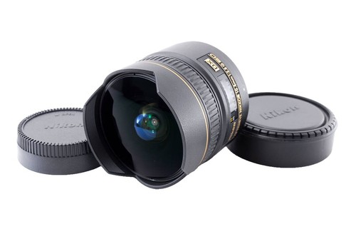 Nikon AF DX NIKKOR 10.5mm f/2.8G ED Fixed Zoom Fisheye Lens +Auto