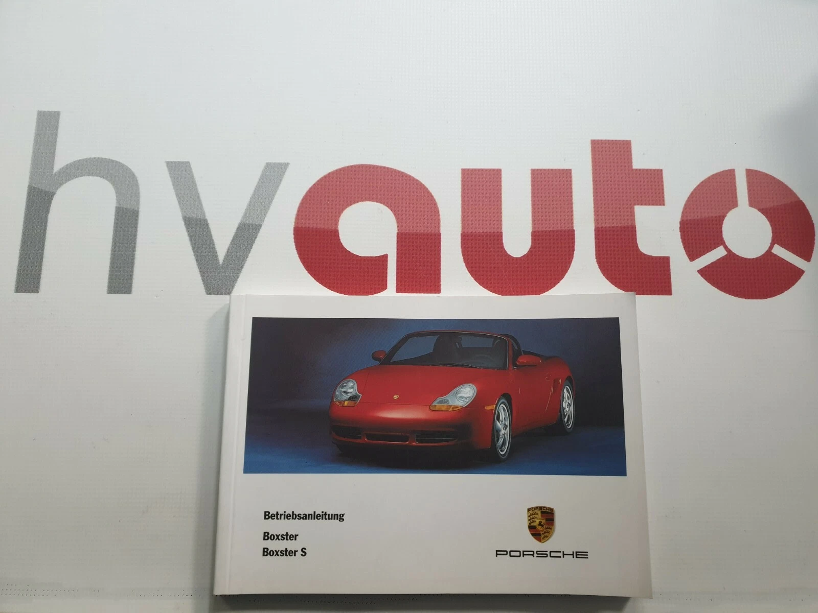 Original Operating Manual Handbook Porsche 986 Boxster/S First Edition 01