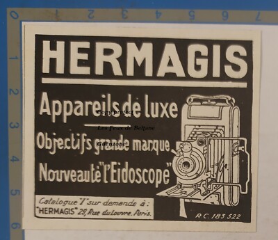Bonne Année ! / Hermagis Paris Anastigmat Hermir 1:6.8 F=1