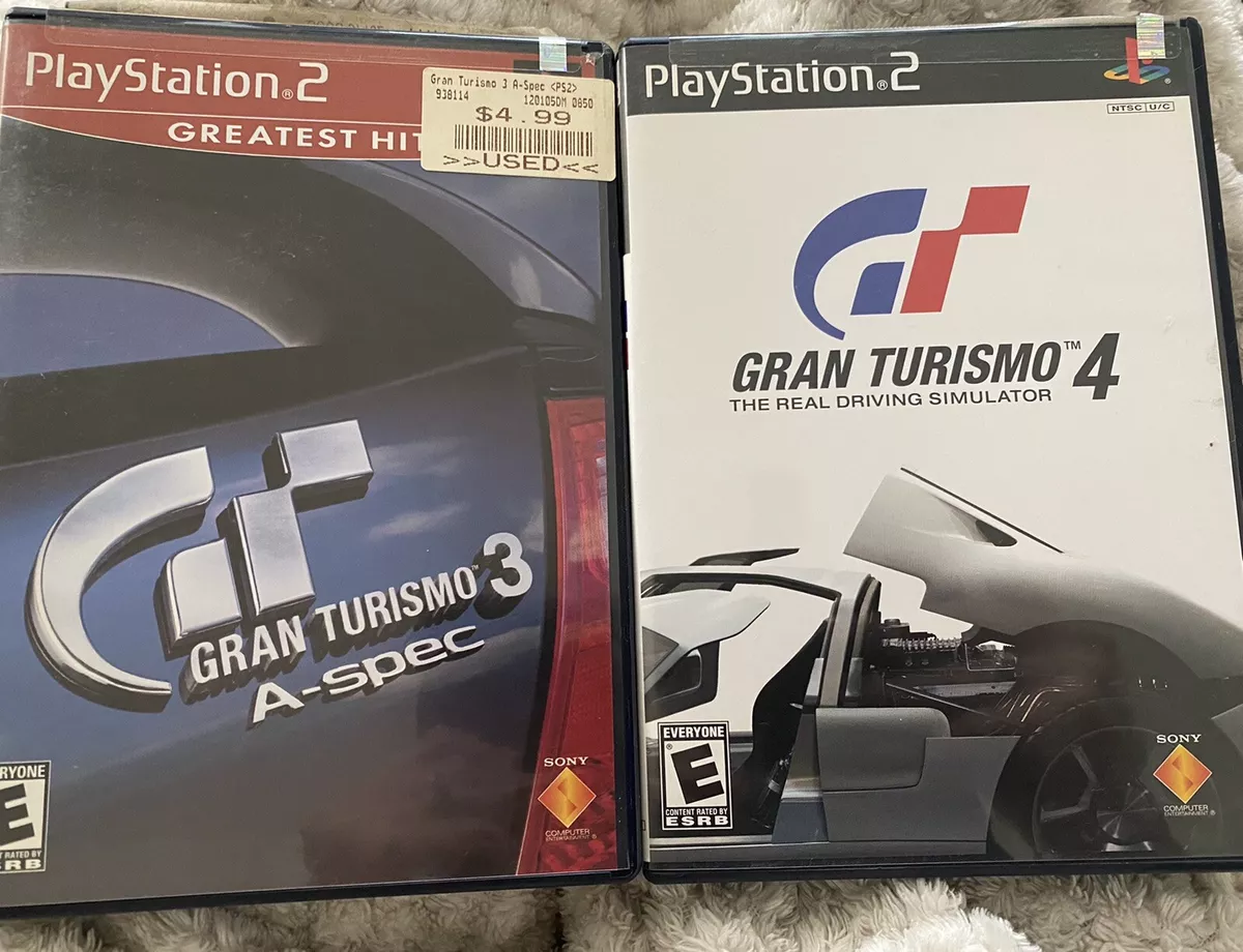 Gran Turismo 1, 2, 3, 4 & 5 (PlayStation PS1 PS2 PS3) CIB Lot