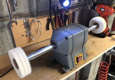 Bench Polisher - Bench buffer - Buffing wheel - 400w Polishing Machine - HD