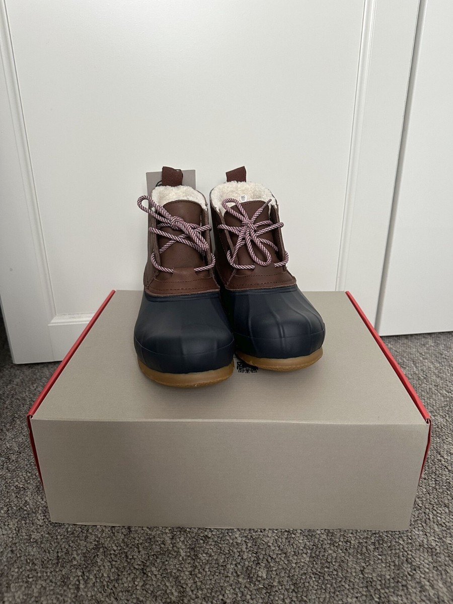 HUNTER Original Women's Pac Boots Short Size UK6 Burnt Sienna