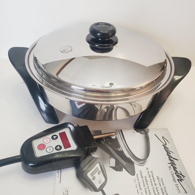 Saladmaster 316Ti Stainless Steel Electric Oil Core Skillet: A Review