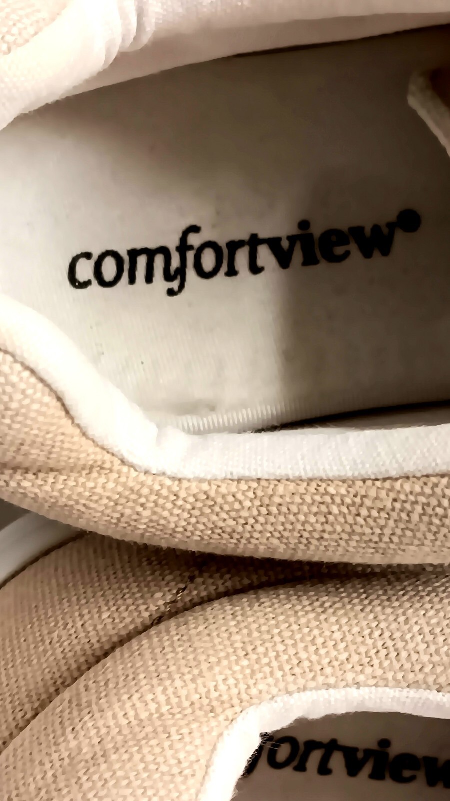 SAOLA Sneakers slip on slip on da donna Comfort View taglia 8 5 M marrone chiaro #37002 VEDI
