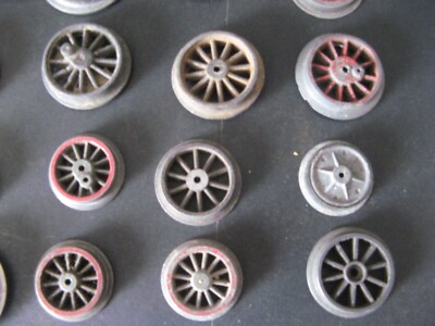 5 ROUES A RAYONS LOCOMOTIVE WAGON 1/43, 0 METAL DIAMETRE BANDAGE 21 MM