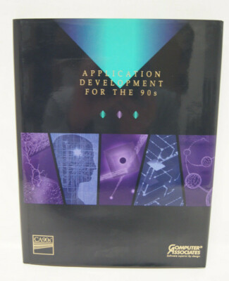 Computer Associates Software Application Development for the 90's Book 1993