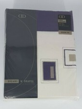 Dreams & Drapes Quattro Plum 46x90 46" x 90" Lined Hidden Tab Curtains SS06 90