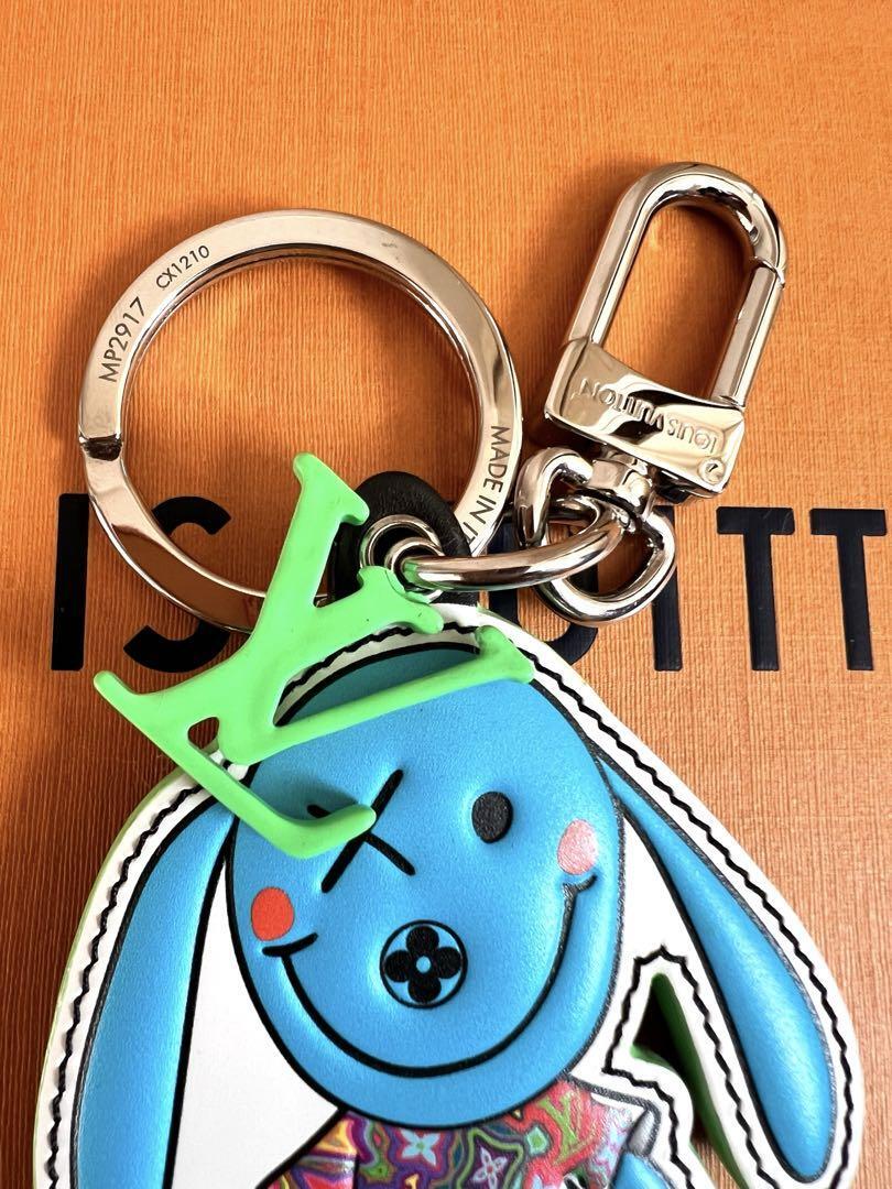 Louis Vuitton MP2917 Virgil Abloh Rabbit Charm Leather Keychain