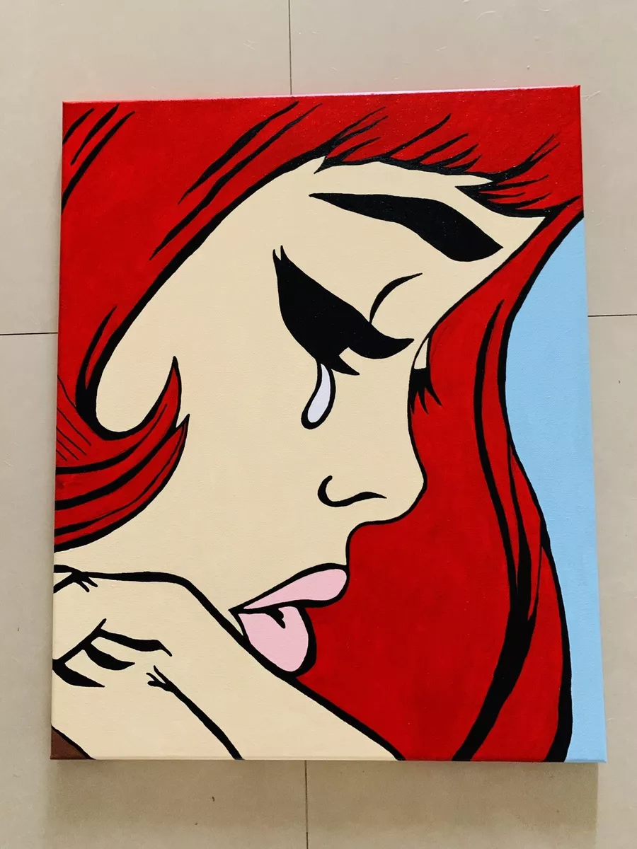 Girl Pop Art Canvas