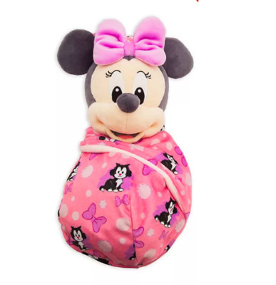 Disney Store Authentic Minnie Mouse kleines weiches Plüschtier im Beutel. Disney Baby