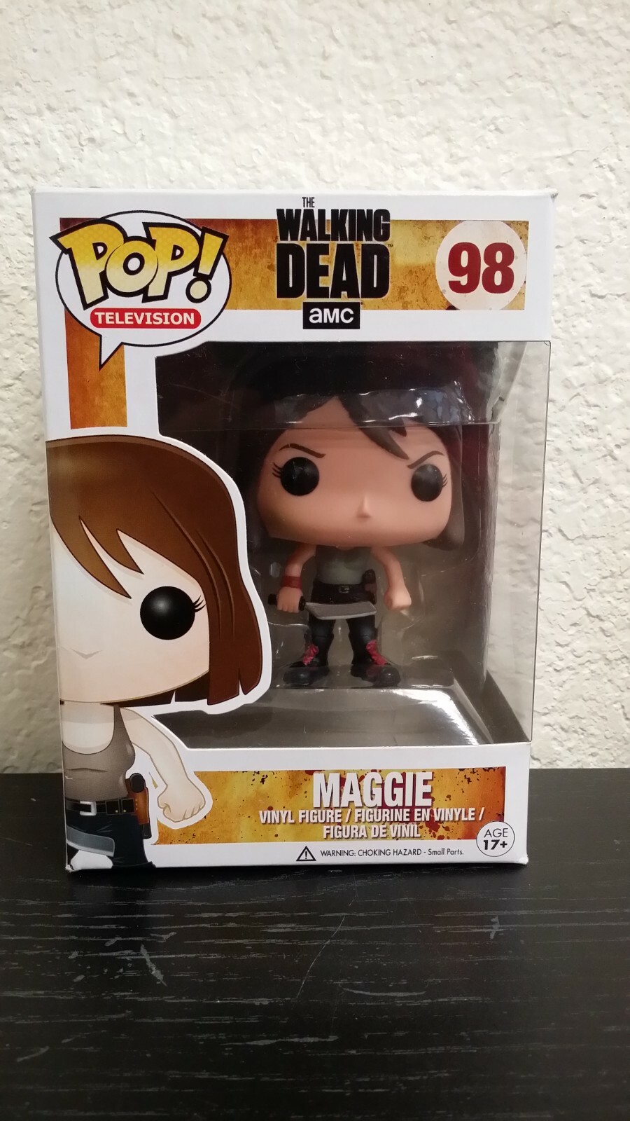Funko Pop! The Walking Dead Maggie Rhee #98 Vaulted/Retired Visit My Ebay Store