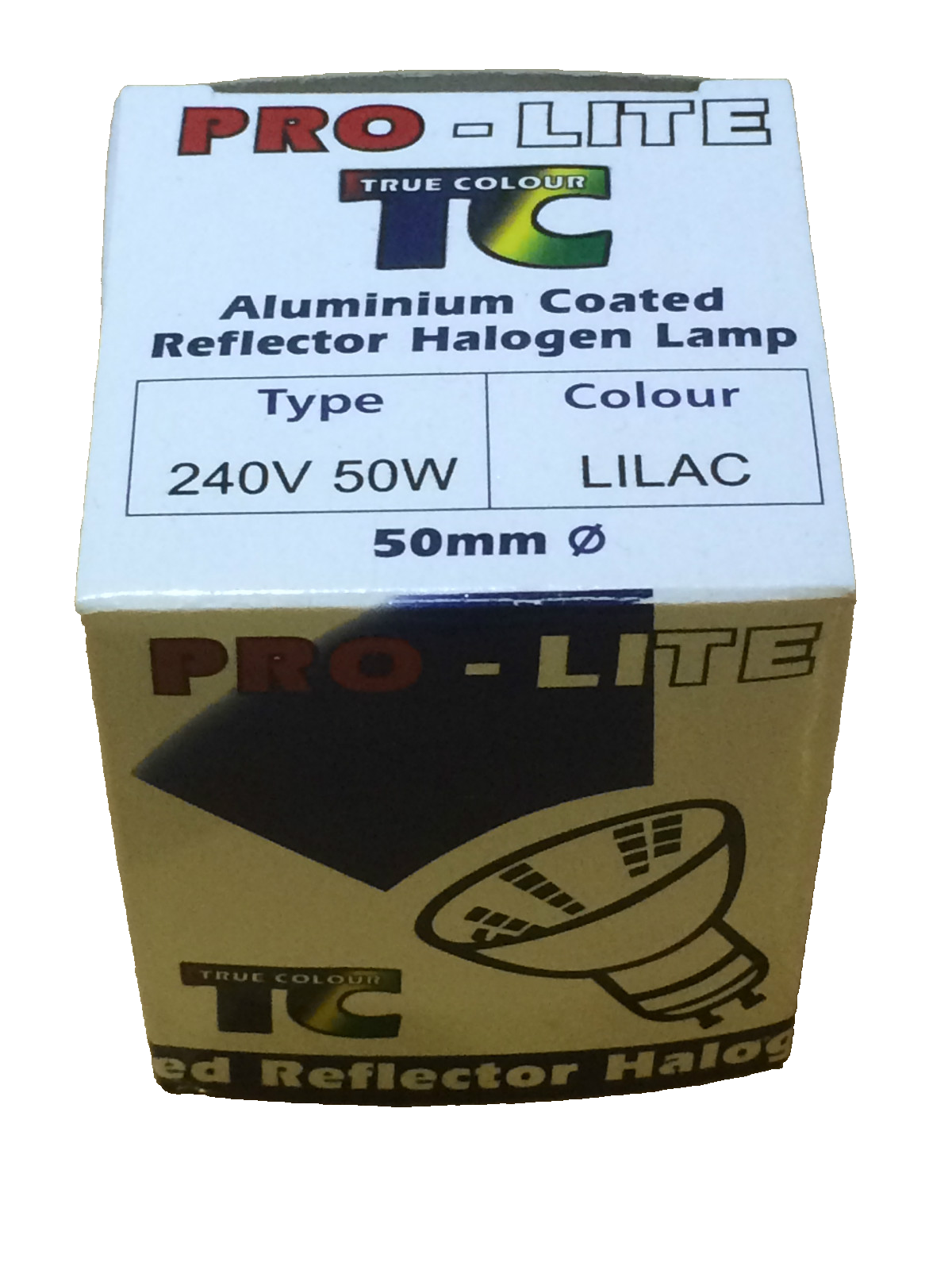 GU10 50W 240V PAR16 True Colour LILAC