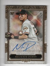 2020 Topps Five Star Mauricio Dubon Rookie Autograph RC #FSA-MD Giants