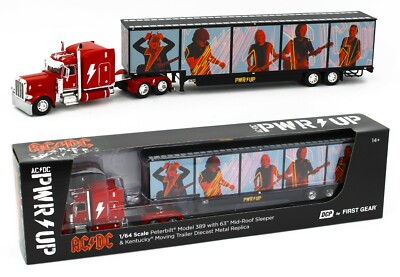 2021 DCP 1:64 AC/DC PWR UP Peterbilt 389 Semi Truck Kentucky