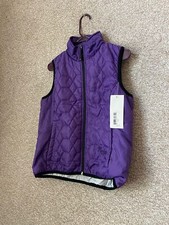 Market Candy Quilted Vest In Purple Woman’s Size Small