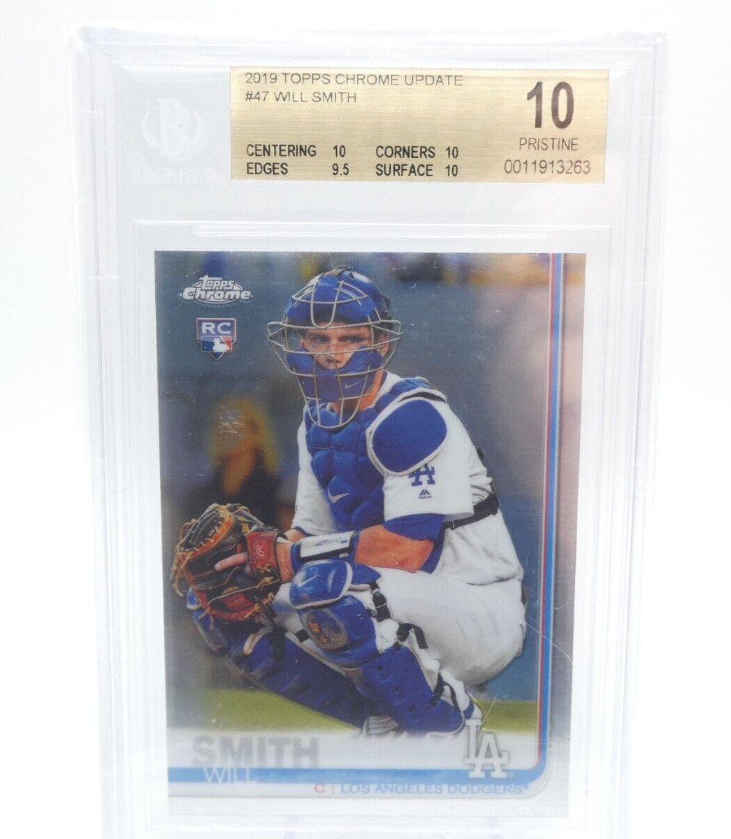 2019 Topps Chrome Update Will Smith Rookie Card Rc #47 Dodgers Bgs Pristine 10 | Ebay