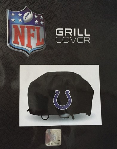 Grill Cover Indianapolis Colts NFL Team Logo Economy BBQ 68" Vinyl BCS2602 - Picture 2 of 3