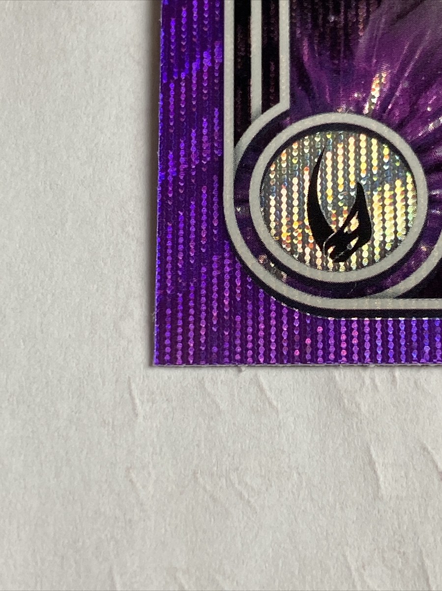 2023 Topps Chrome Star Wars Purple Wave Grogu Mudhorn Refractor