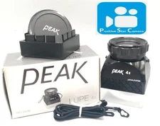 🎦VIDEO👀✨Almost MINT✨ PEAK Anastigmat Lupe Loupe 4x Magnifier No. 2038 Japan