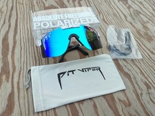 AUTHENTIC Pit Viper The Absolute Freedom RARE Polarized DOUBLE WIDE Sunglasses